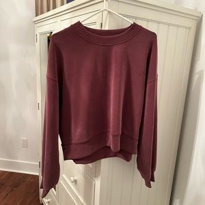 Lululemon Softstreme Matching Set in Burgundy!